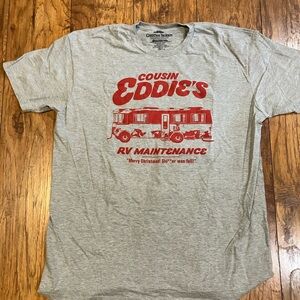Christmas Vacation Gray T-Shirt, 3X, Eddie’s RV Maintenance